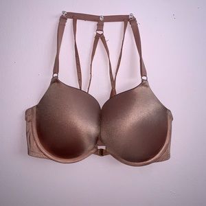 La SENZA  rose gold velvet push-up bra.💐